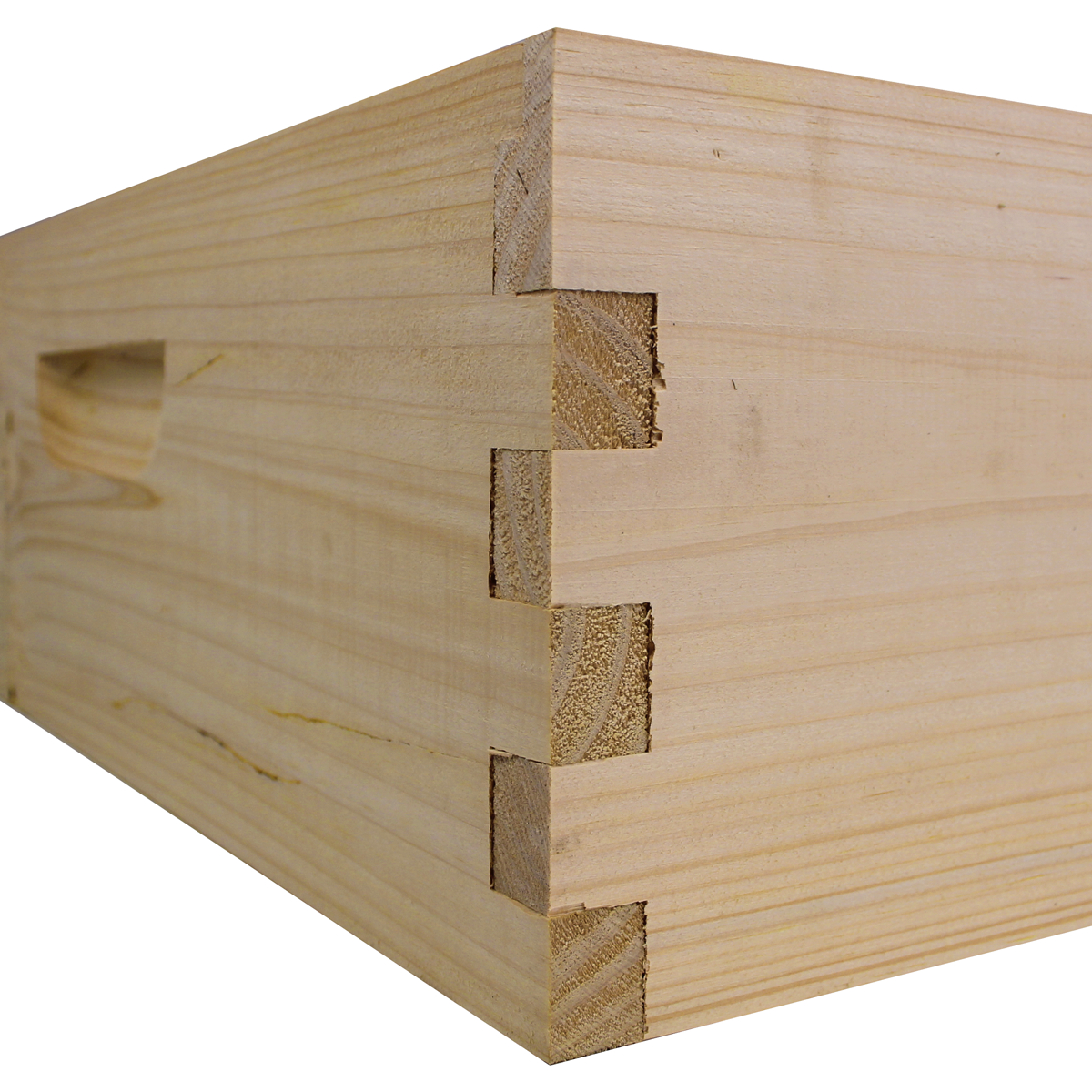 8 Frame Medium Honey Super – Amish-Made Eastern White Pine (No Frames)