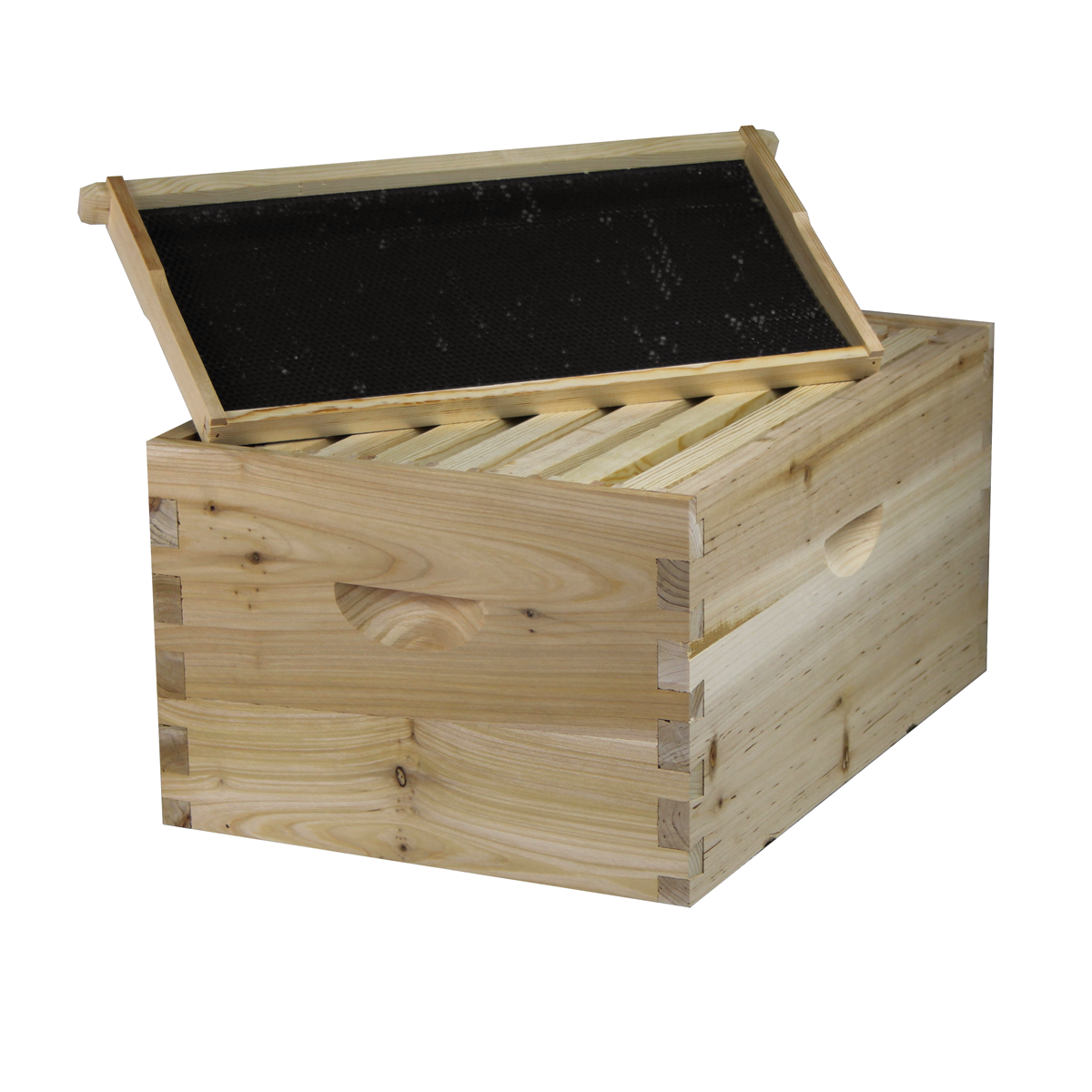 8-Frame Painted & Assembled Deep Brood Box with Frames and Foundations