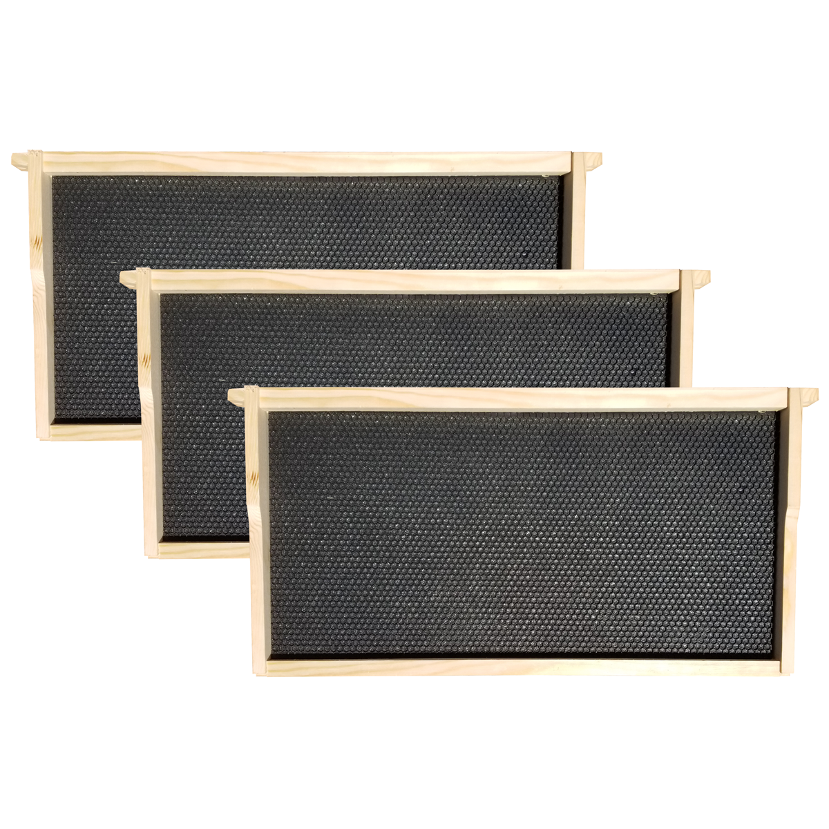 Wax-Coated 8 Frame Beehive - Starter Kit Starter Kit With 3 Frames