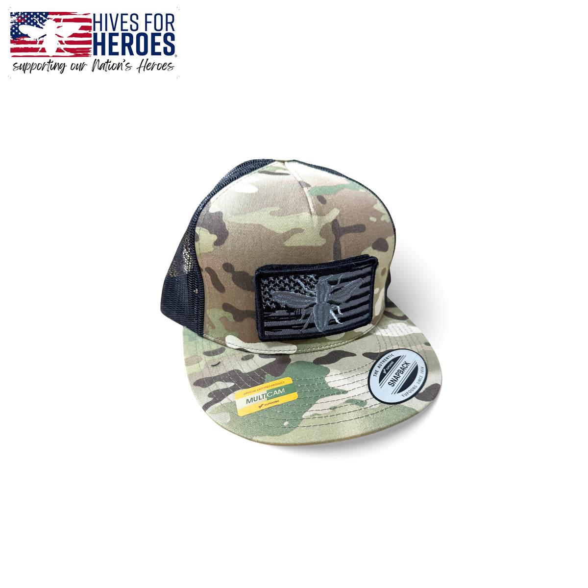 Cap With Patch Ball Cap with Patch – Hives For Heroes