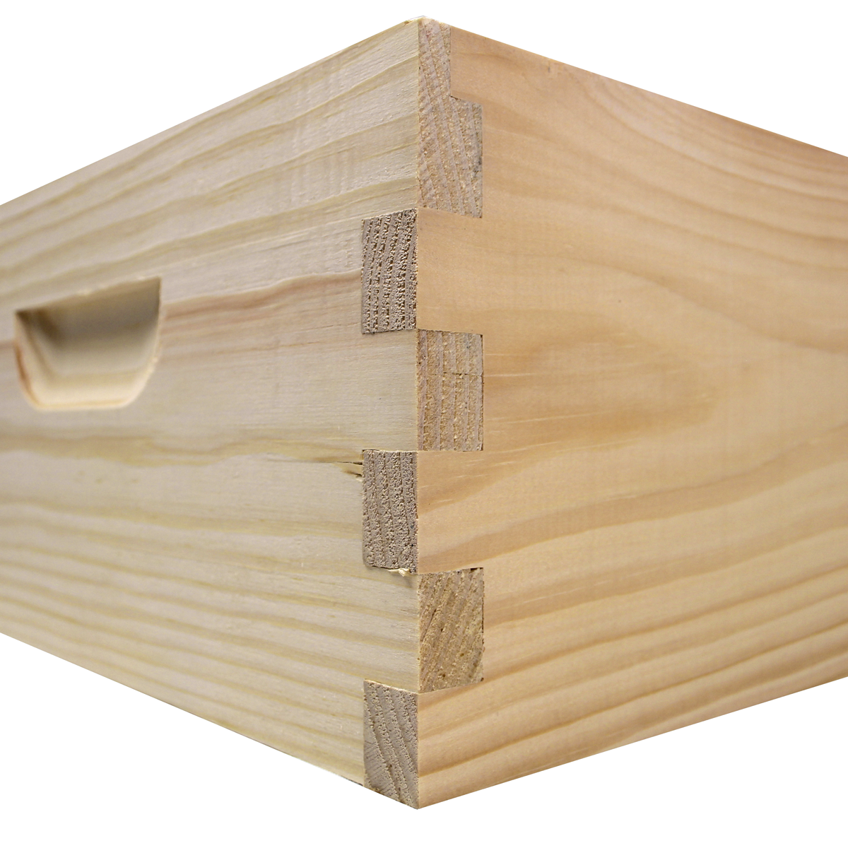 8 Frame Complete Beehive Kit – Fully Assembled (1 Deep & 1 Medium Boxes) Amish-Made with Frames & Wax-Coated Foundations