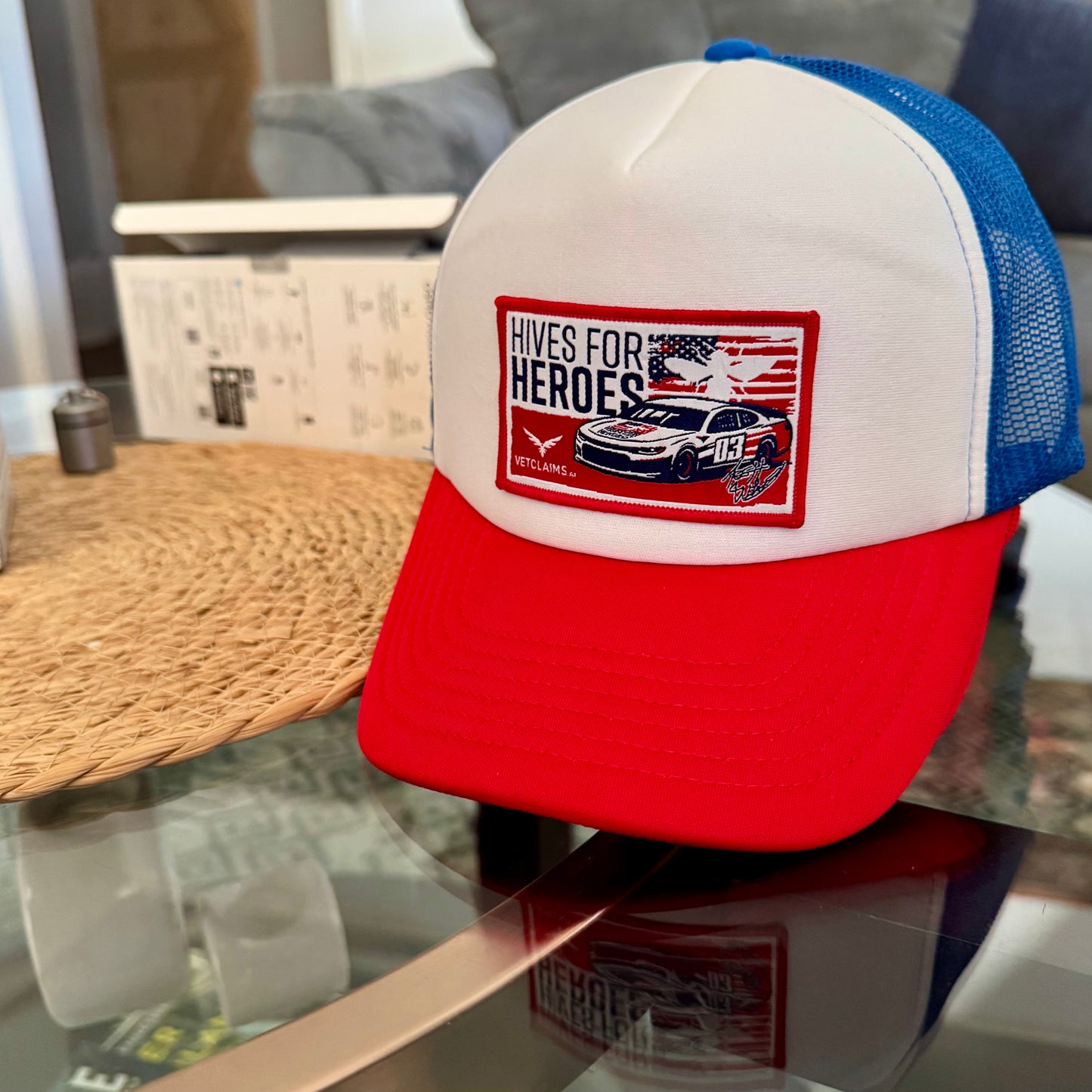 🇺🇸 Hives for Heroes Trucker Hat – Limited Pre-Order