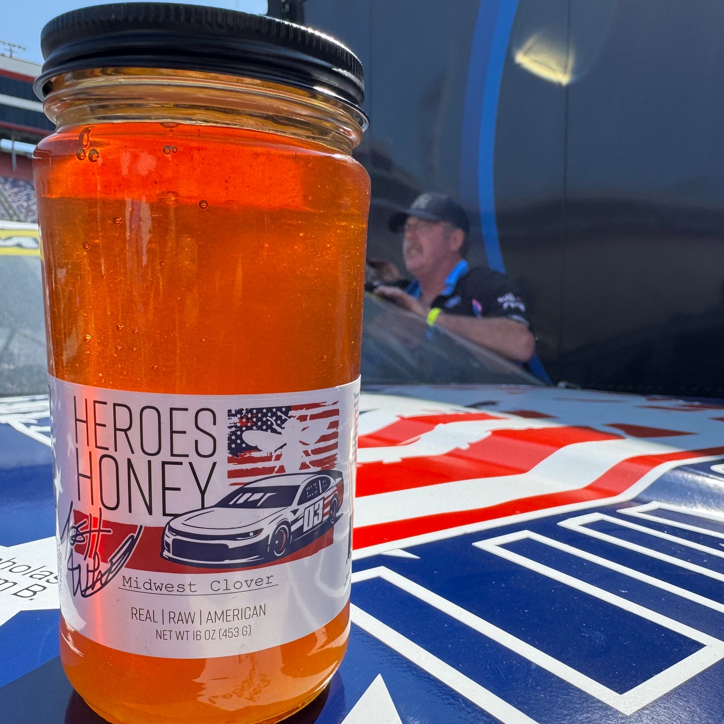 Heroes Honey – Real. Raw. American. Featuring Josh White & the #03 Hives for Heroes Car