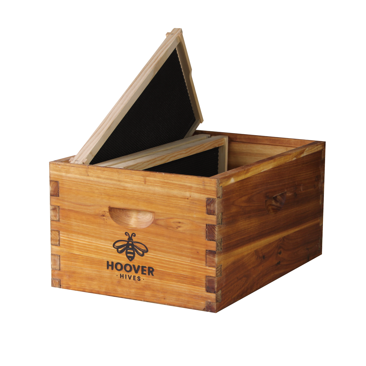 Wax-Coated 8 Frame Beehive - Starter Kit Starter Kit With 3 Frames