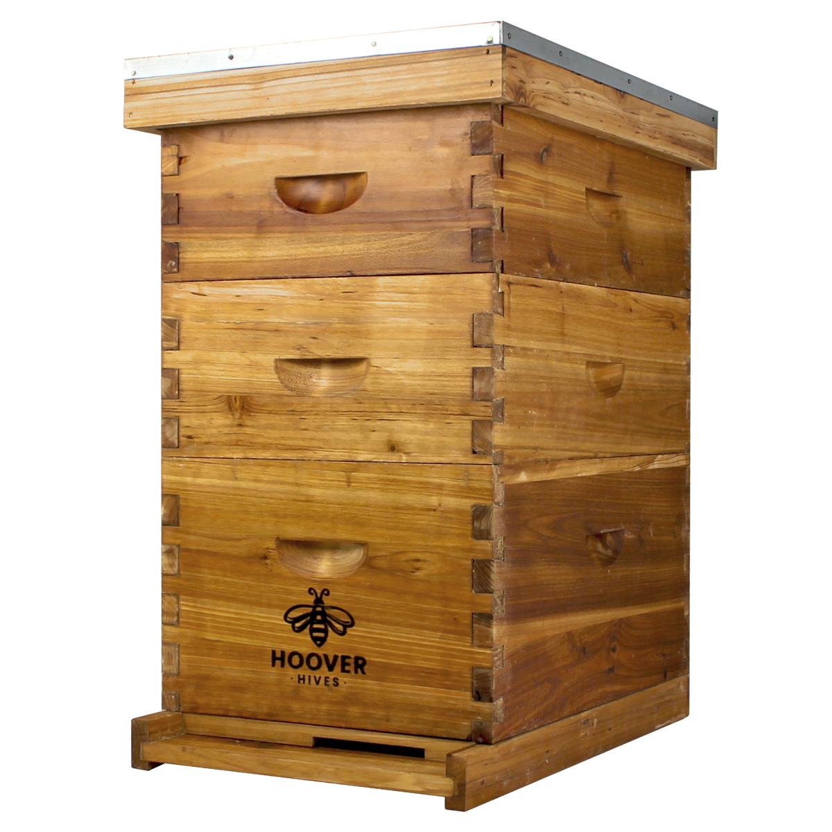 Wax-Coated 8 Frame Beehive - (1)Deep & (2)Mediums