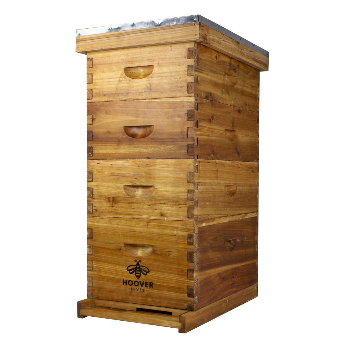 Wax-Coated 8 Frame Beehive - (1)Deep & (3)Mediums