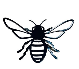 Metal Bee Card Holders