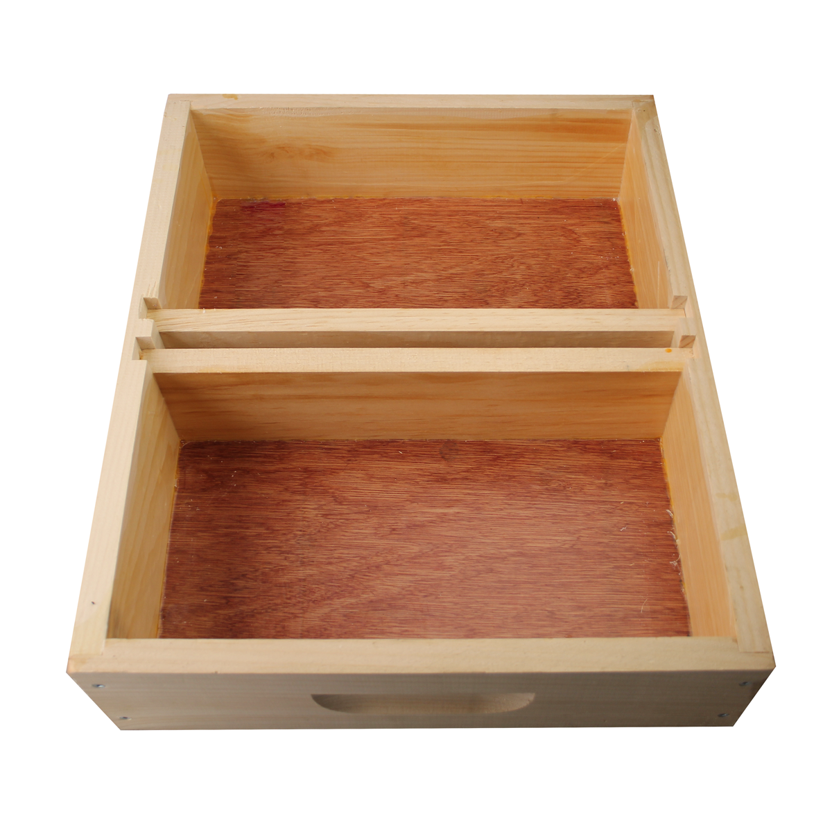 10 Frame Amish-Made Feeder Box with Floating Slatted Boards – Safe, Efficient Hive Feeding