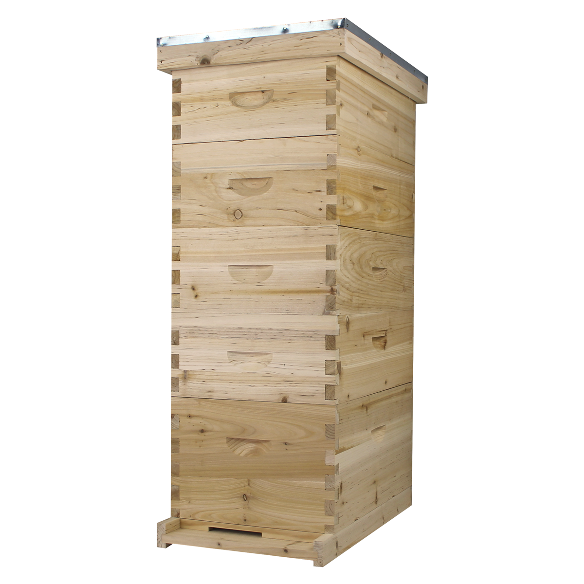Nubee 8 Frame Beehive - (1)Deep & (4)Mediums