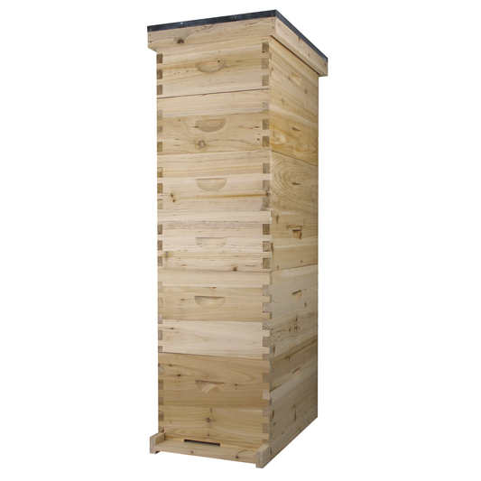 Nubee 8 Frame Beehive - (2)Deeps & (4)Mediums