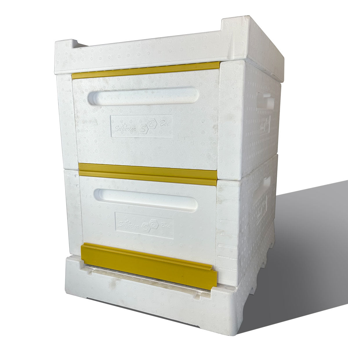 Superior Insulated Polystyrene 10 Frame Beehive - 2 Deep Brood Boxes
