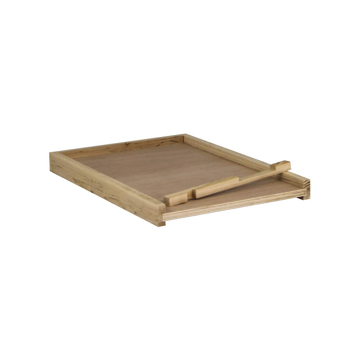 NuBee 10 Frame Complete Beehive Kit – Unassembled (1 Deep + 1 Medium Boxes) with Frames & Wax-Coated Foundations | Beginner Langstroth Hive